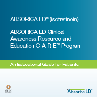 ABSORICA LD Clinical Awareness Resource 
                        and Education C-A-R-E Program: An Educational Guide for Patients thumbnail